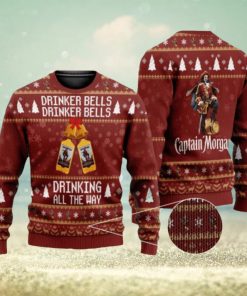 Drinker Bells Captain Morgan Ugly Christmas Sweater