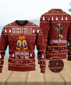 Drinker Bells Captain Morgan Ugly Christmas Sweater