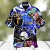 Bud Light Hawaiian Shirt Smoke Skull Beer Lovers Gift