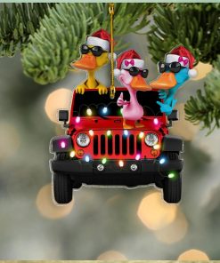 Duck Duck Jeep Off Road Truck Personalized Ornament Gift For Jeep Lovers Jeep Christmas Ornament