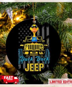 Duck Jeep Ornament Tree Decorations Perfect Gift For Holiday