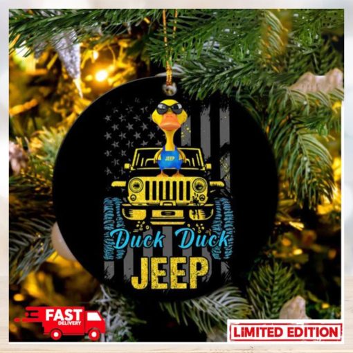 Duck Jeep Ornament Tree Decorations Perfect Gift For Holiday