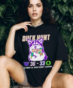 Duck hunt Washington Huskies 36 33 Oregon Ducks October 14 2023 shirt