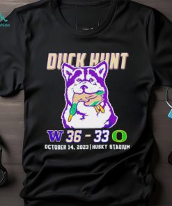 Duck hunt Washington Huskies 36 33 Oregon Ducks October 14 2023 shirt