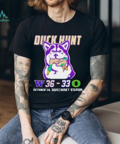 Duck hunt Washington Huskies 36 33 Oregon Ducks October 14 2023 shirt