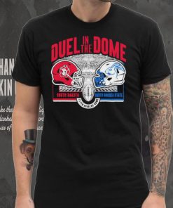 Dueling Helmets USD vs SDSU 2023 Matchup Shirt