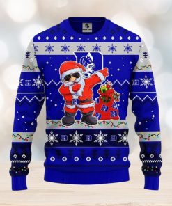 Duke Blue Devils Dabbing Santa Claus Christmas Ugly Sweater 3D Christmas Xmas Sweater