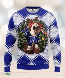 Duke Blue Devils Pub Dog Christmas Ugly Sweater Sport Christmas Gift Ideas