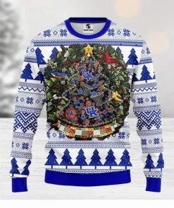 Duke Blue Devils Tree Ball Christmas Ugly Sweater Sport Christmas Gift Ideas