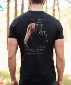 Dumbledore Quotes From Harry Potter Michael Gambon 1940 – 2023 Thank You For The Memories Unisex T Shirt