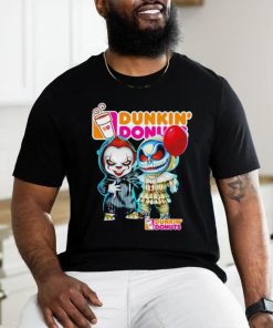 Dunkin’ Donuts Pennywise and Jack Skellington shirt