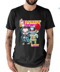 Dunkin’ Donuts Pennywise and Jack Skellington shirt