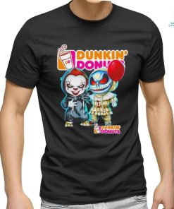 Dunkin’ Donuts Pennywise and Jack Skellington shirt