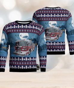 Dunlap Fire Department, Dunlap, Tennessee Christmas Aop Ugly Sweater Family Gift