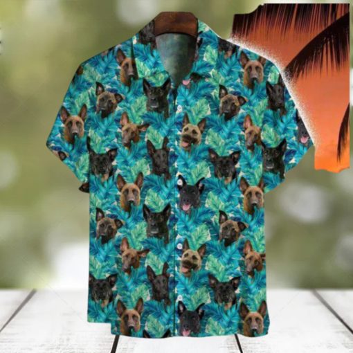 Dutch Shepherd Tropical Hawaiian Shirt V2 Gift For Men And Women