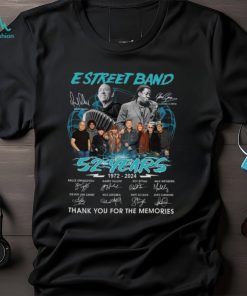 E Street Band 52 Years 1972 – 2024 Thank You For The Memories Unisex T Shirt