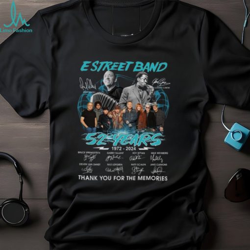 E Street Band 52 Years 1972 – 2024 Thank You For The Memories Unisex T Shirt
