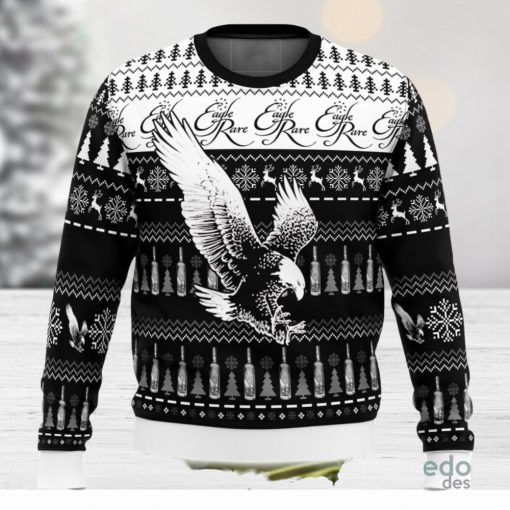 Eagle Rare 3D Ugly Christmas Sweater Christmas Gift Ideas Party Gift