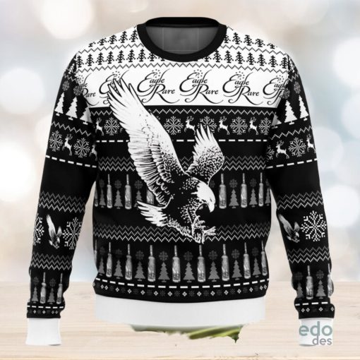 Eagle Rare 3D Ugly Christmas Sweater Christmas Gift Ideas Party Gift