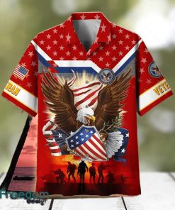 Eagle Traditional US Marine Corps Hawaiian Shirt For Men Veteran