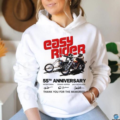 Easy Rider 55th Anniversary Thank You For The Memories T Shirt