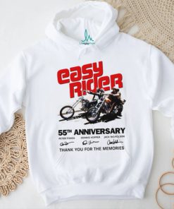 Easy Rider 55th Anniversary Thank You For The Memories T Shirt, hoodie, sweater, long sleeve and tank top Easy Rider 55th Anniversary Thank You For The Memories T Shirt