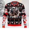 Horse Christmas Tree Christmas Ugly Christmas Wool Knitted Sweater