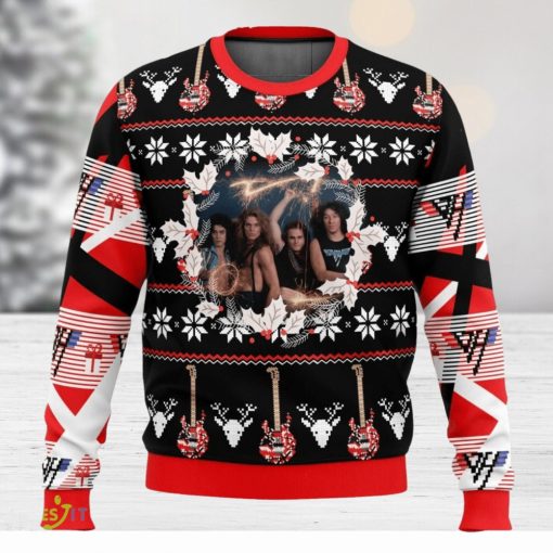 Eddie Van Halen Cute Ugly Christmas Sweater Christmas Gift For Family