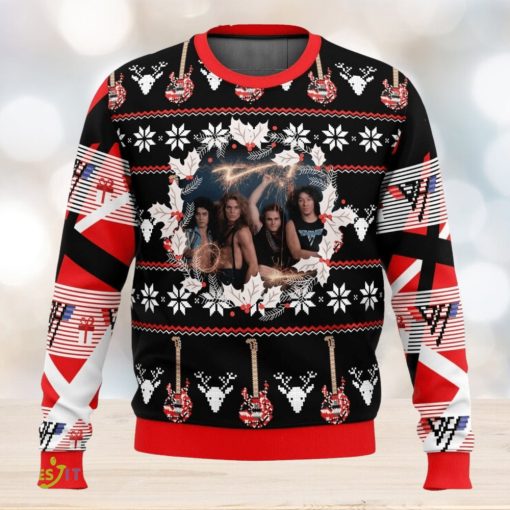 Eddie Van Halen Cute Ugly Christmas Sweater Christmas Gift For Family