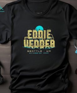 Eddie Vedder Seattle WA 10 23 2023 event shirt