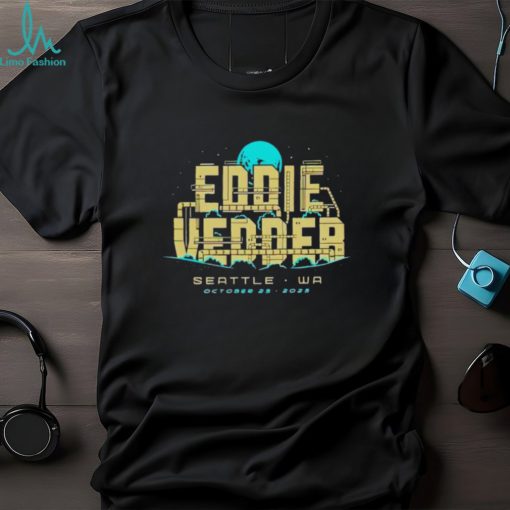 Eddie Vedder Seattle WA 10 23 2023 event shirt