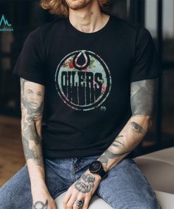 Edmonton Oilers Fanatics Branded Black Lovely Plus Shirt