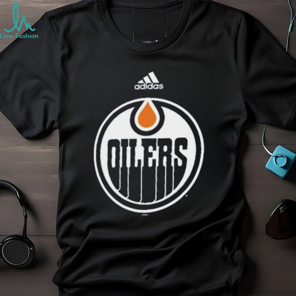 Edmonton Oilers adidas Primary Logo T Shirt Edmonton Oilers adidas Primary Logo T Shirt