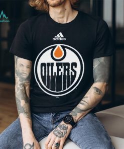Edmonton Oilers adidas Primary Logo T Shirt