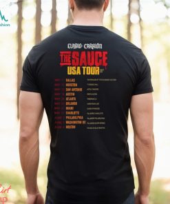 Eladio Carrion The Sauce USA Tour Merch, Rapper Eladio Carrion 2023 Concert Shirt, Eladio Carrion Tour Dates 2023 Shirt