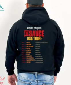 Eladio Carrion The Sauce USA Tour Merch, Rapper Eladio Carrion 2023 Concert Shirt, Eladio Carrion Tour Dates 2023 Shirt