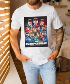 Eleven drivers have stood on the podiums in 2023 shirt