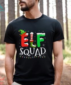 Elf Family Christmas Matching Pajamas Xmas Elf Squad Shirt
