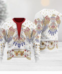 Elvis Costumes Christmas Ugly Sweater For Men And Women Gift Hoidays