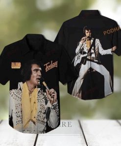 Elvis Presley Funny Hawaiian Shirt