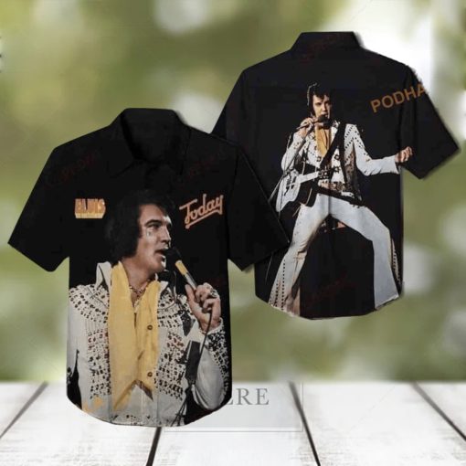 Elvis Presley Funny Hawaiian Shirt