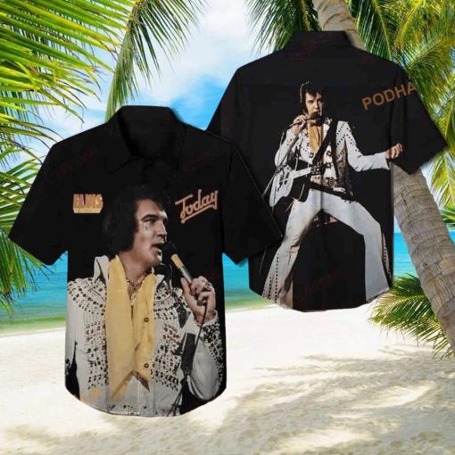 Elvis Presley Funny Hawaiian Shirt