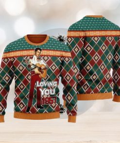 Elvis ‘Loving You’ 1957 Christmas Ugly Sweater For Men And Women Gift Hoidays