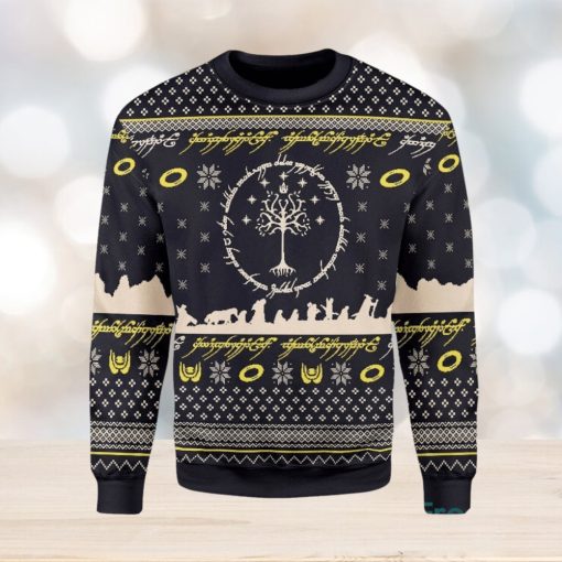 Elvish Circle Ugly Christmas Sweater 3D Printed Christmas Sweater