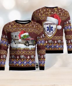 Empress Emergency Medical Services Christmas AOP Ugly Sweater Gift For Christmas