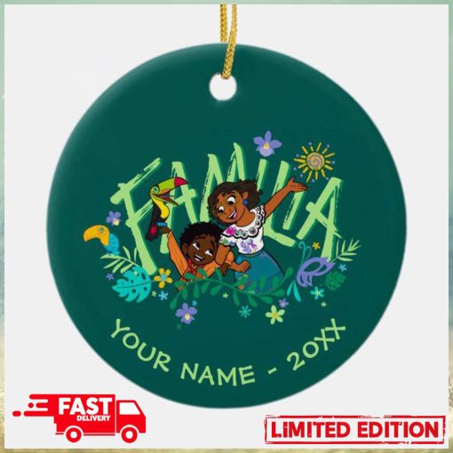 Encanto Antonio And Mirabel Familia Customized Christmas Tree Decorations Ornament