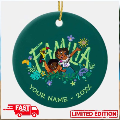 Encanto Antonio And Mirabel Familia Customized Christmas Tree Decorations Ornament