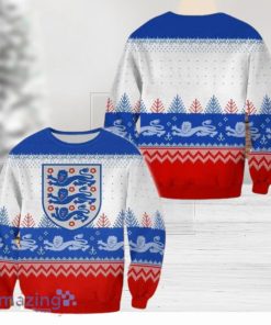 England Soccer Ugly Sweater Christmas Style Gift For Men And Women