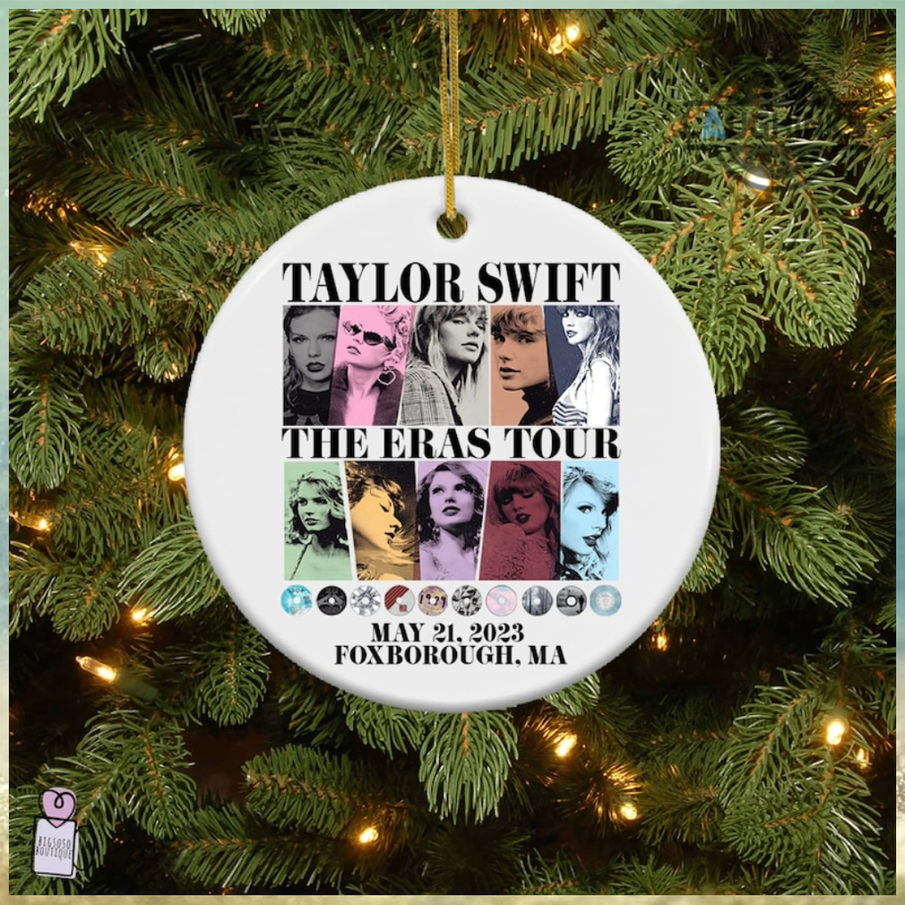 Custom Eras Tour Taylor Ornament, Personalized Swift Eras Tour