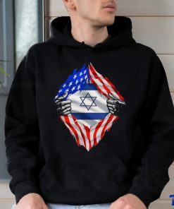 Eric Rubin Usa Israel Flag American Israeli Roots Jewish shirt